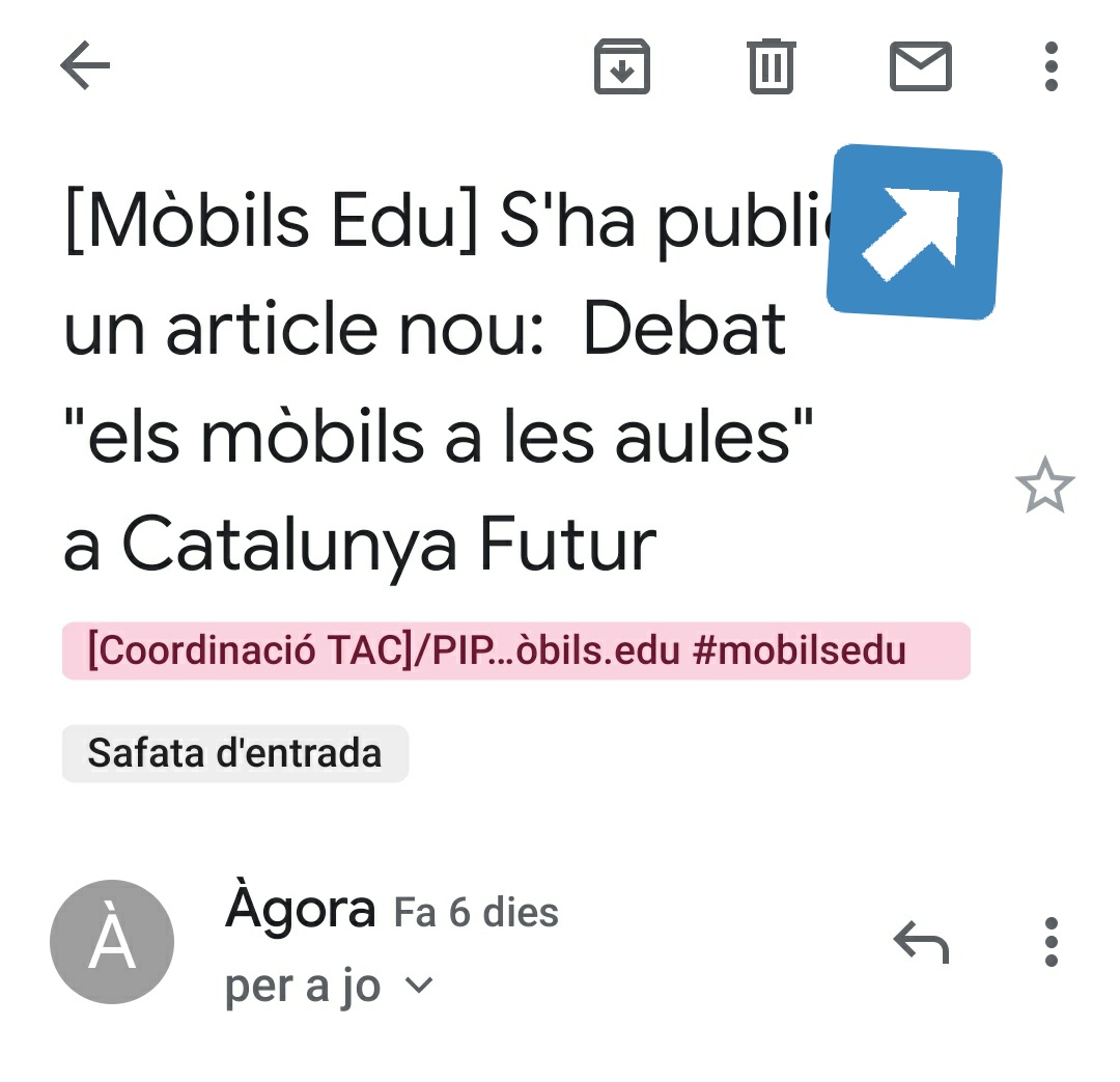 AnnaCasamitjana's tweet photo. Ep, això de #posposar els correus no ho havia provat, jo els etiquetava com a pendents amb llums de neó els que encara no puc arxivar 😅😜. Ara ho he mirat i funciona igual que programar-los, però fa "cosa" que desapareguin, no? 😅 Gràcies Marcos. #microtutorials #Gmail https://t.co/ZadhD5KSOQ