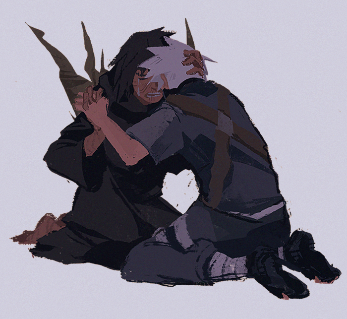 couple more favorite obitos ive drawn.... i luff him........... 