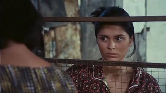 insiang (dir. lino brocka, 1976)- a teenager is raped by her mother's boyfriend and sets out to exact revenge on everyone who has hurt her- accurate depiction of how women struggle both as a result of gender and social class- it's a classic but is still very relevant