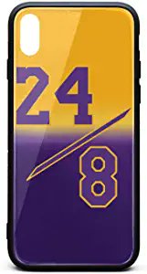 TheDarkSoulXXX's tweet image. Slim Phone Case for #IPhoneXs Max Basketball Player Mamba 24 Tempered Glass Black Anti-Scratch TPU Rubber Bumper Shock Skin for Boys Womens Back Cover #KobeBryant amzn.to/2tOQIA0