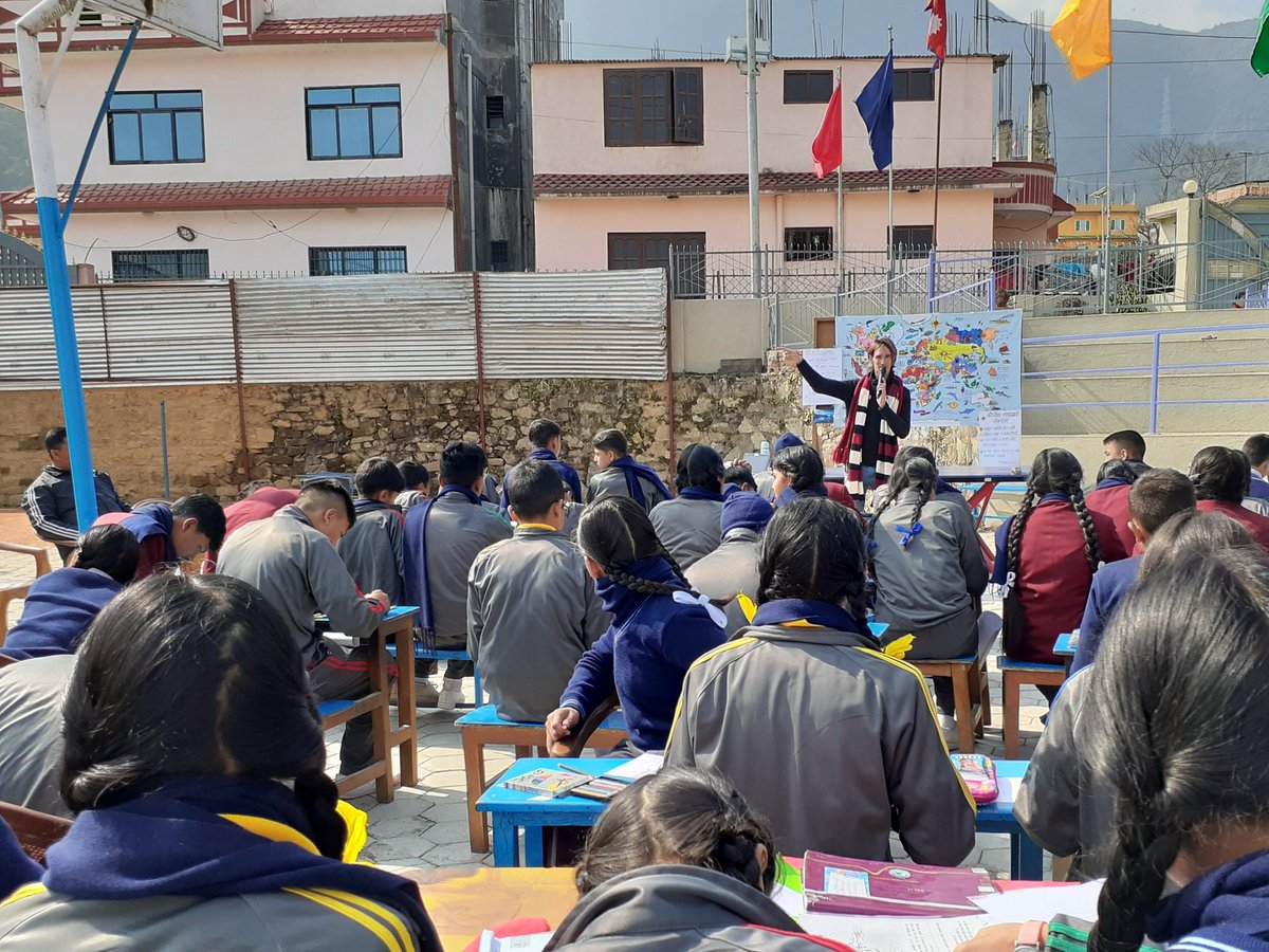 TIERRADEPAZORG's tweet photo. 🇳🇵CORONAVIRUS PREVENTION CAMPAIGN🇳🇵
🚑 कोरोनाभाइरस रोकथाम अभियान 🚑
Thank you Nepali community for your commitment to the Coronavirus Prevention Campaign!
@TIERRADEPAZONG #Asia #Nepal #Thankot #coronaviruschina #HealthEducation https://t.co/Nyk1sjjnLE