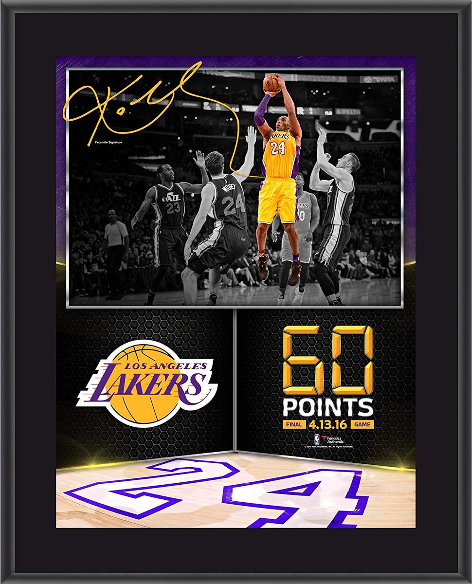 TheDarkSoulXXX's tweet image. #KobeBryant  #LosAngelesLakers 10.5" x 13" 60 Point Finale Sublimated Plaque - NBA Team Plaques and Collages    Price: $29.99 + $4.99 shipping amzn.to/376NYeQ