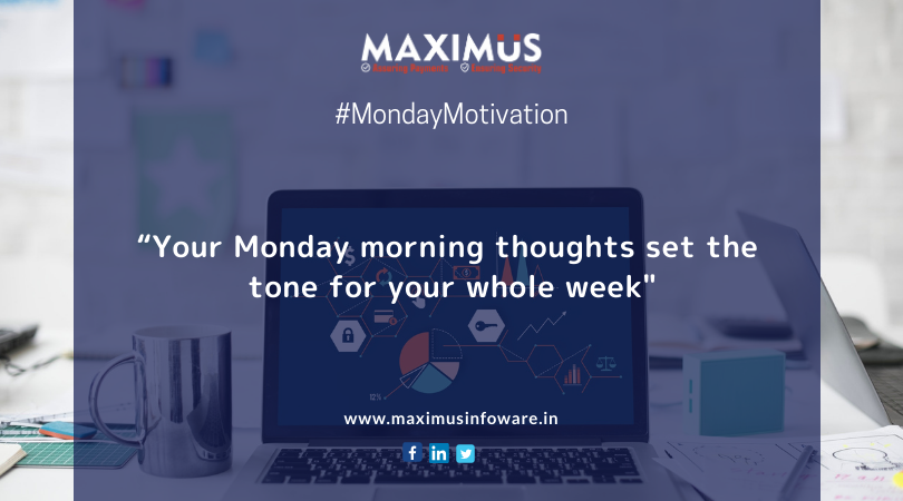 Maximusinfoware's tweet photo. #MondayMotivation

https://t.co/nQL7mqWpet
#Maximus #TechnologyServiceProvider https://t.co/Gb5OeDJeaJ