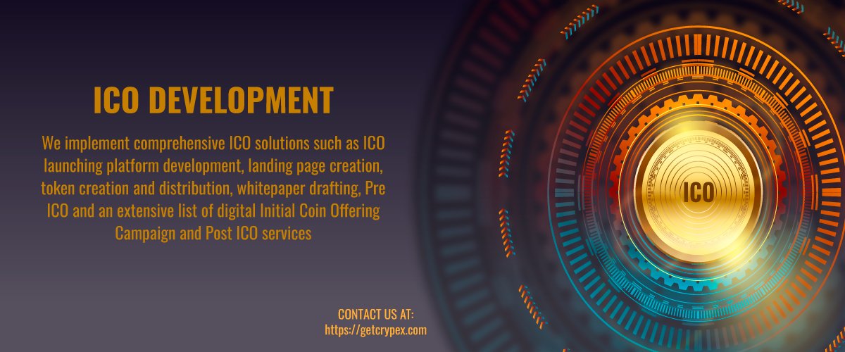 GetCrypex's tweet image. Get Crypex, a leading ICO Development Company which offers best ICO Development Services globally. Launch your own ICO with us getcrypex.com/ico-developmen… #icodevelopment #icodevelopmentservices #icodevelopmentcompany
