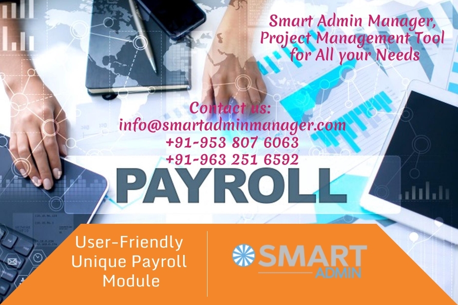 Smart__Admin's tweet image. Is payroll process is time consuming in your organization? With SmartAdmin’s versatile unique payroll module it will be easy. 
Contact: info@smartadminmanager.com/ +91-953 807 6063/ +91-963 251 6592
ow.ly/YyW250yhNEu
#payrollsoftware #payrollmanagementtool #payrollmodule