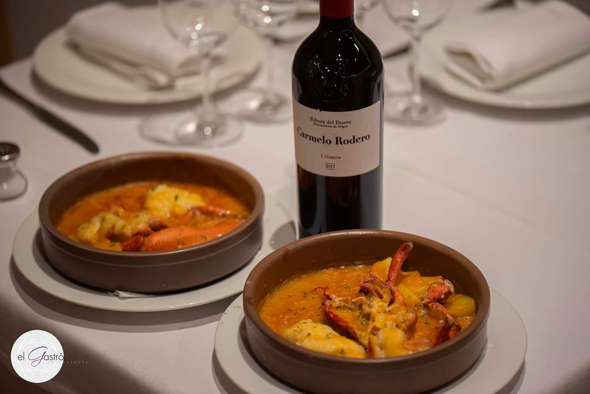 elgastronomovlc's tweet photo. La combinación perfecta:
Nuestro "guiso de bogavante y rape estilo albufera" y "Carmelo Rodero crianza 2017" de @bodegasrodero #mediterranean #foodstagram #foodphotography #valencia #restaurante #gastronomy #elgastronomo #carmelorodero #guisodebogavanteyrape https://t.co/dpQRkNkz6U