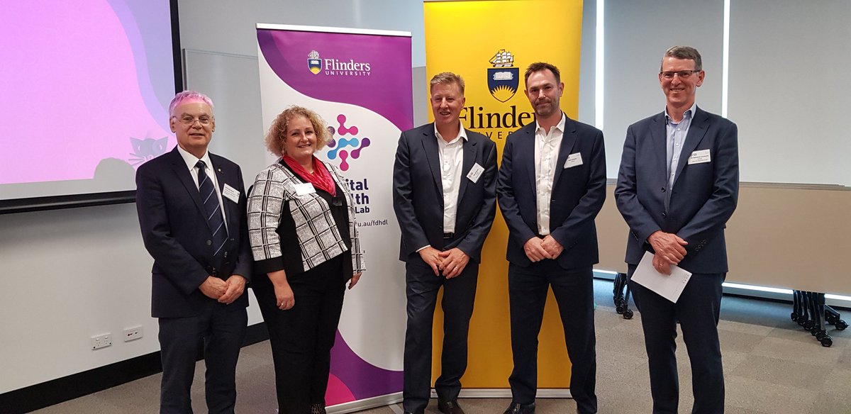 So pleased to attend the official launch of the <a href="/digitalhealthDL/">digitalhealthdesign</a>, a brilliant collaboration between <a href="/Flinders/">Flinders University</a> and <a href="/CiscoANZ/">Cisco ANZ</a> - bringing to life a world of possibilities in #digitalhealth.
