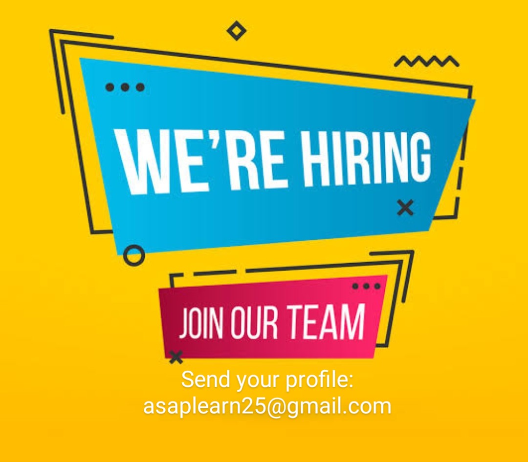 asap_learn's tweet image. We have part time and full-time job opportunities with decent pay,
Part-time: #college students (with mindset of a leader and fun loving)
Full-time: Engineers or BSC computer science graduates with good understanding of atleast one programming language.
#Chennai #internship