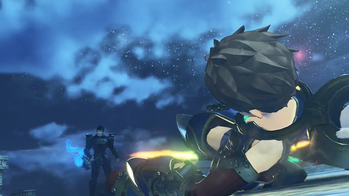 The end of chapter 3 is one of my favorite moments in the game for various reasons but one of them is how desperate this part feels  #Xenoblade2