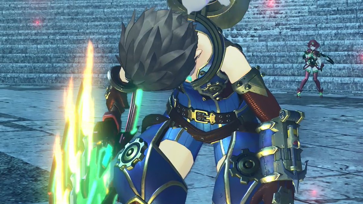 The end of chapter 3 is one of my favorite moments in the game for various reasons but one of them is how desperate this part feels  #Xenoblade2