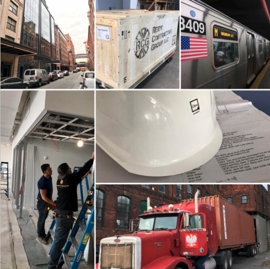 QbiQ1's tweet photo. Even in the middle of Manhatten you'll find QbiQ Wall Systems! Great working with a client who's super enthusiastic about the combination of IQ Single &amp; IQ Route 66. QbiQ is literally limitless ;) 
Curious to see the end results?
#newyork https://t.co/Ufzg0pzYtJ
