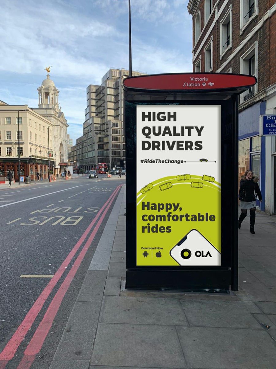 A big moment for all of us @Olacabs @OlainUK as we go live in #London! As a homegrown brand, this is a transformative event for all of us. We are excited to bring a differentiated mobility experience and welcome Londoners to #RideTheChange. Read more: bit.ly/OLALNDN