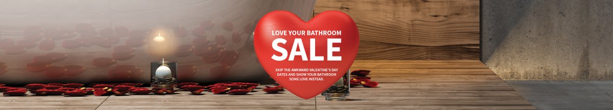 BathroomHouse's tweet photo. Visit Bathroomware House to checkout our amazing Love Your Bathroom Sale for up to 65% off a large range of quality bathroomware. See all our products online or come in to one of our Display Centres to have a touch and feel and get some great advice. https://t.co/JCUo3TK5Kb