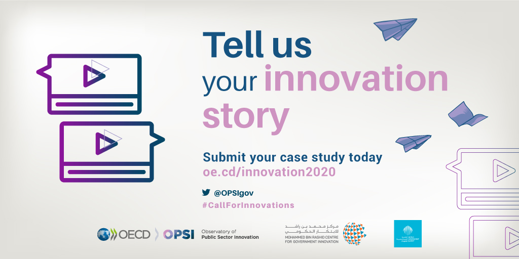 OECDgov's tweet image. 📢 Tell us your #innovation story!

The @OPSIgov #CallForInnovations deadline has been extended to 2⃣1⃣ February.

Submit your #government innovation practices for a chance to attend the upcoming @WorldGovSummit + be featured in an OECD report.

➡️Details: oecd-opsi.org/call-for-innov…