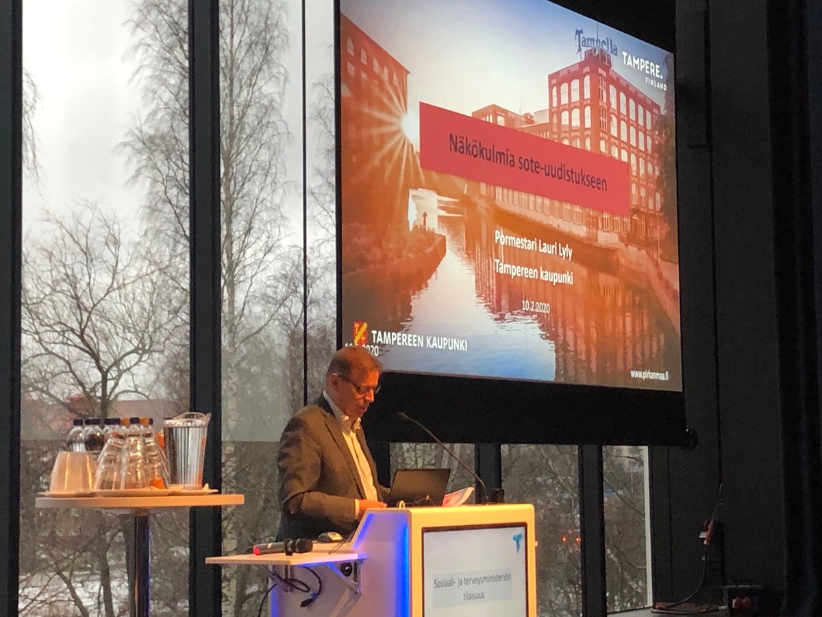 Ministeri ⁦<a href="/KristaKiuru/">Krista Kiuru</a>⁩ aluekierros Pirkanmaalla. Keskustelussa soten tilanne ja eteneminen. ⁦<a href="/pirkanmaan_liit/">Pirkanmaan liitto</a>⁩ ⁦<a href="/Tamperekaupunki/">Tampereen kaupunki</a>⁩ ⁦<a href="/LauriLyly/">Lauri Lyly</a>⁩ ⁦<a href="/HerralaJaakko/">Jaakko Herrala</a>⁩ ⁦@kamaha1⁩ ⁦<a href="/TSalkoaho/">Tuukka Salkoaho</a>⁩ ⁦@TaruKuosmanen⁩