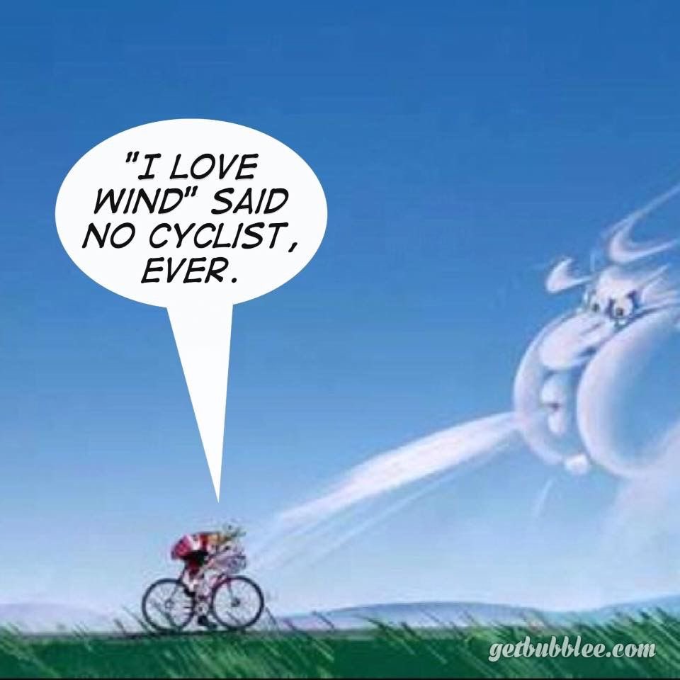 It’ll be a windy ride to work to day - take care!