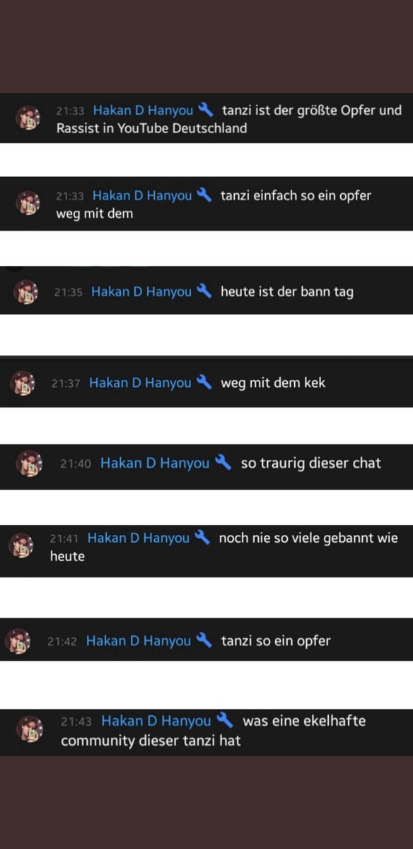 _diesersimon's tweet photo. @unge @TANZVERBOTcf Hakan D Hanyou darft nicht mod bleiben! https://t.co/g8qpmBmaMp
