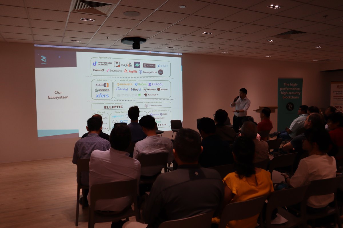 zilliqa's tweet image. Big shout-out to our partners @xferspay @MintableApp @elliptic @coinhako for gracing our panel on #DigitalAssets and helping to make our first #Singapore meetup in #2020 a success!

#ProgressWithZIL $ZIL