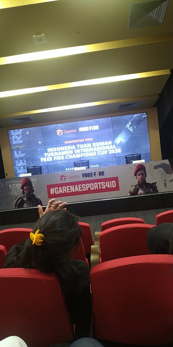 Konferensi Pers, Free Fire Champions Cup 2020..