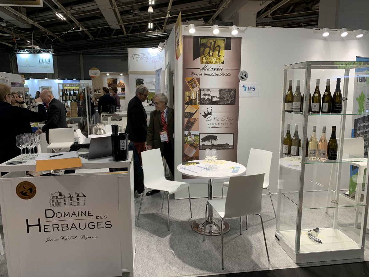 DHERBAUGES's tweet photo. Wine Paris 2020 ! Nous sommes prêts pour les dégustations. A tout de suite ! https://t.co/tu5xD49sl8
