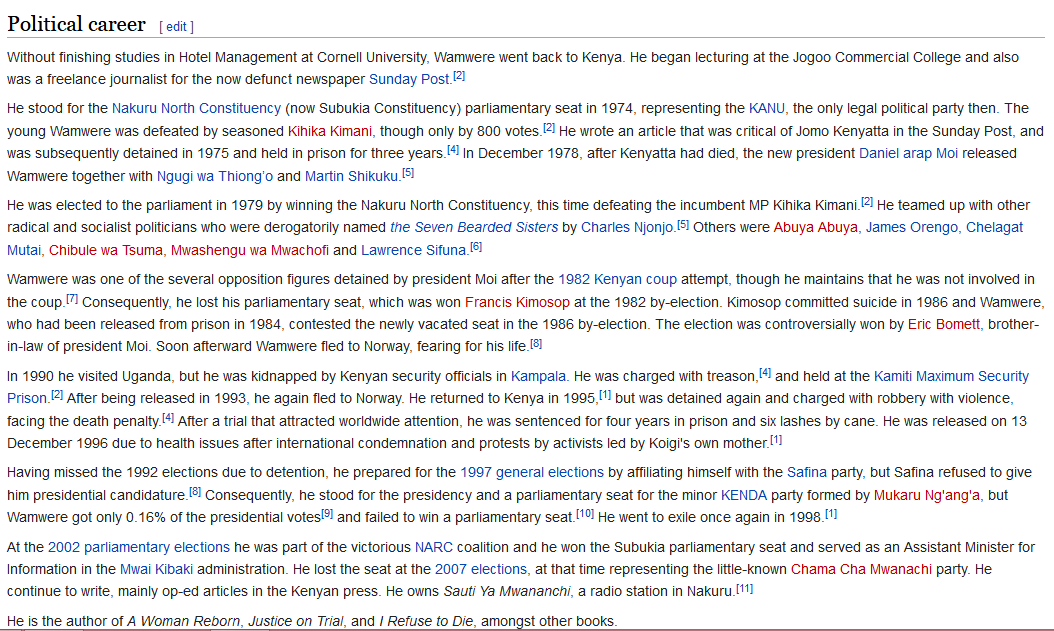 Vizla_254's tweet photo. i was wondering why Koigi wa Wamwere is so bitter
but after reading this snippet from @Wikipedia ,
I realised there is so much burden we are are putting on koigi to forgive Moi ..
I also think i cant have a heart to forgive this , only God can.
#MoiDead https://t.co/fFNbc4vCHx