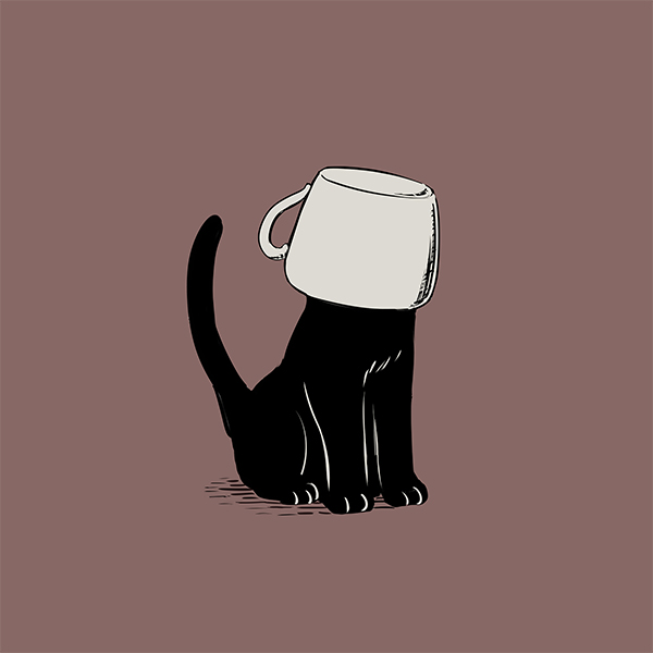 アボガド6情報録 Coffee Cat キーホルダー 先日投稿したイラスト Drink Cat のイラストを使用した Coffee Cat キーホルダー 金メッキを使用した素材でできていて 裏面にはアボガド6のロゴが刻印されています T Co Vvtripqa4j