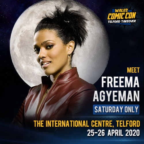 NEW MEDIA GUEST #WCC2020 - Freema Agyeman #DoctorWho #Torchwood #Sense8 #NewAmsterdam #Survivors