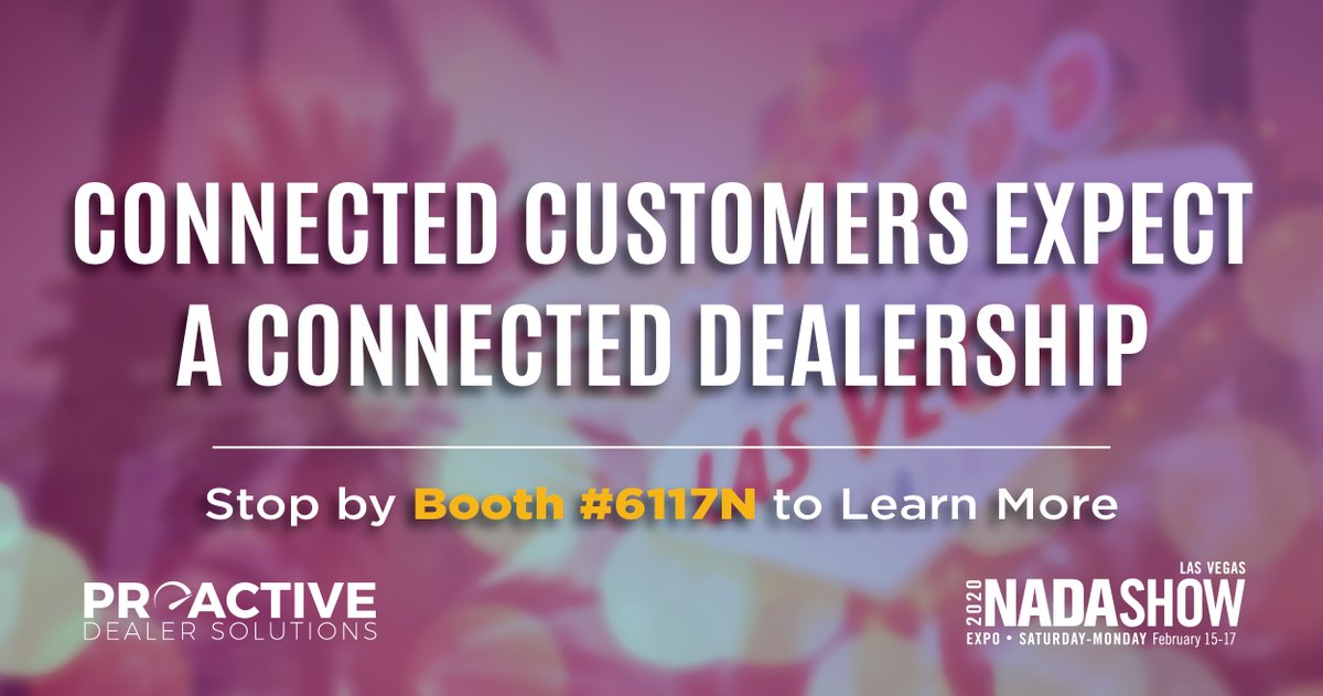 proactive_pds's tweet image. Learn more about the practical application for #DigitalRetailing tools at #NADA2020. Visit us at Booth 6117N for a sneak peek of our Automotive Guide to Modern Retail. #TheBDCExperts #Automotive #AutomotiveTechnology #AutomotiveMarketing #AutoDealers #AutomotiveIndustry