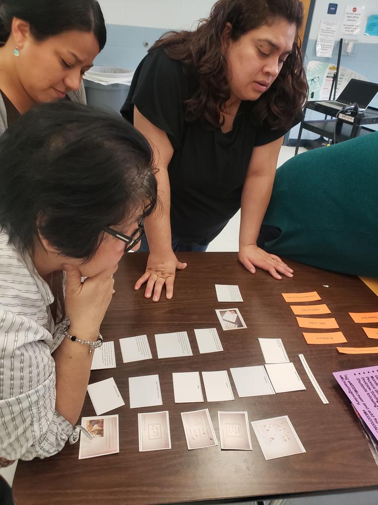 TrishaClark2016's tweet photo. Leaders are Learners in Staff Development! Using Phonics of Study to work toward our SIP  goal! #Michaellegendary #WEGOTGOALS #SIP https://t.co/epWWrWcsDl