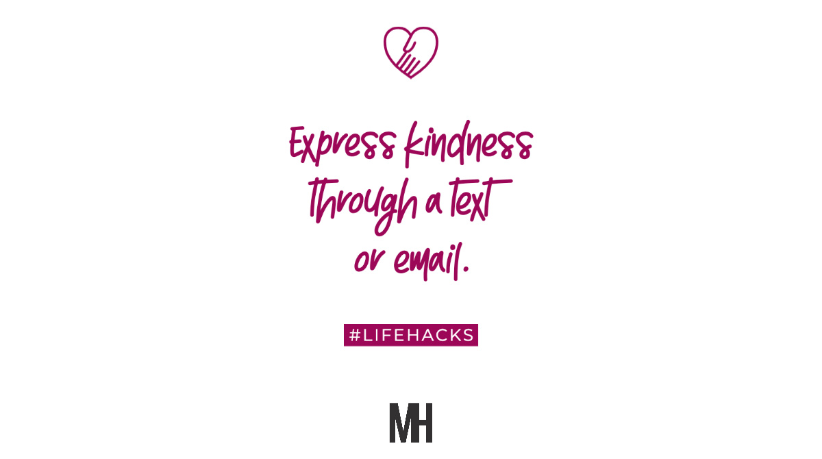 StaySuperhuman's tweet photo. #LifeHack :

Express kindness through a text or email.

Take two minutes each day to write a positive email or text praising or thanking someone you know. 

#besuperhuman #LifeHacks #happiness #kindness #leadership #PositiveVibes #PositiveThoughts #PositiveImpact https://t.co/y4DxH17hqN