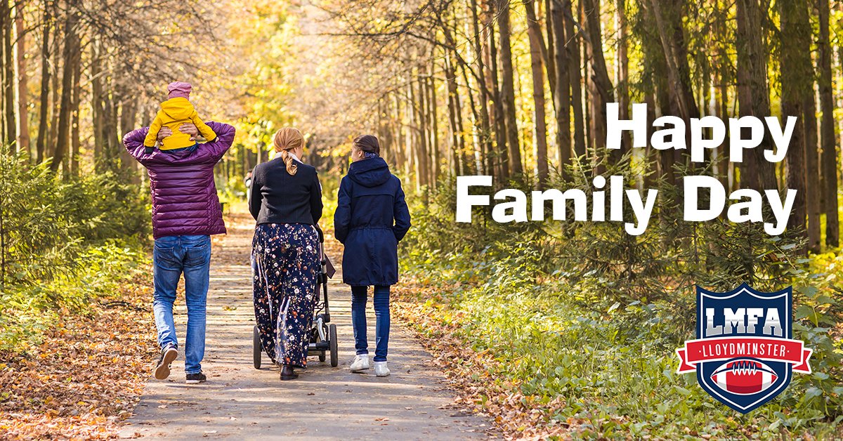 As we take the day to enjoy our family, we would like to say thank you to all of the families that make up the LMFA organization! We hope you are all having a great day.

#FamilyDay #HappyFamilyDay #FamilyDay2020 #LongWeekend