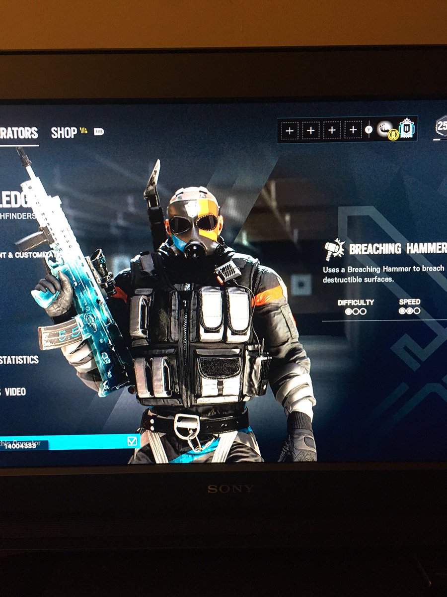AmbientMushroom's tweet photo. GOT THE SLEDGE DROP!!!! #RainbowSixSiege #sledgedrop #r6s https://t.co/7P1B5k5vDu