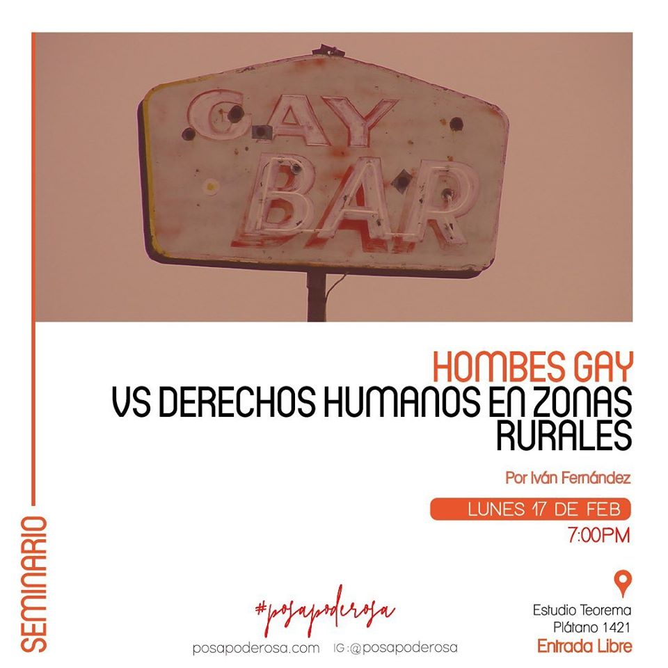 gdlpridefest's tweet photo. Hoy lunes 17 de Febrero nos invitan a la charla "Empoderamiento #Trans latino" y a la conferencia "hombres #Gay y derechos humanos en zonas rurales"
Estudio teorema (Calle Platano 1421) #Guadalajara 🌈 ENTRADA LIBRE. Festival #PosaPoderosa. https://t.co/rJDh0jN4Ks