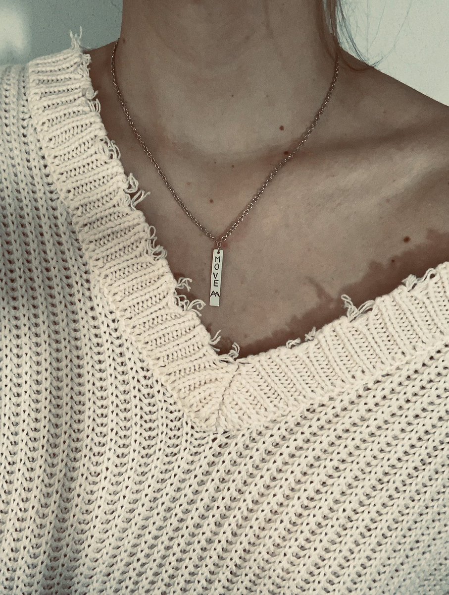 CactusandaRose1's tweet photo. our faith can MOVE 🏔. 
matthew 17:20.  

necklace available for $28 shipped.  

customize your long bar necklace now. https://t.co/596VQSL9kN