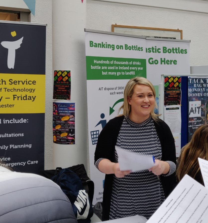 AITPharmTech's tweet photo. It was SHAG week (Sexual Health Awareness and Guidance) in the college last week. Our BSc student, Kelley was busy evaluating students' knowledge of emergency contraception as part of her research project. #pharmacy #students #knowledge #survey #research https://t.co/gbmjh3RYhc
