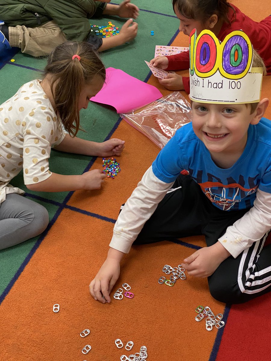 Seusserrific's tweet photo. Sorting our 100 Day Collections and counting by 10’s!  Happy 100th Day!💯@Seusserrific @obgSTARS #oneCCPS #gatespride https://t.co/ctqoCNbJMc