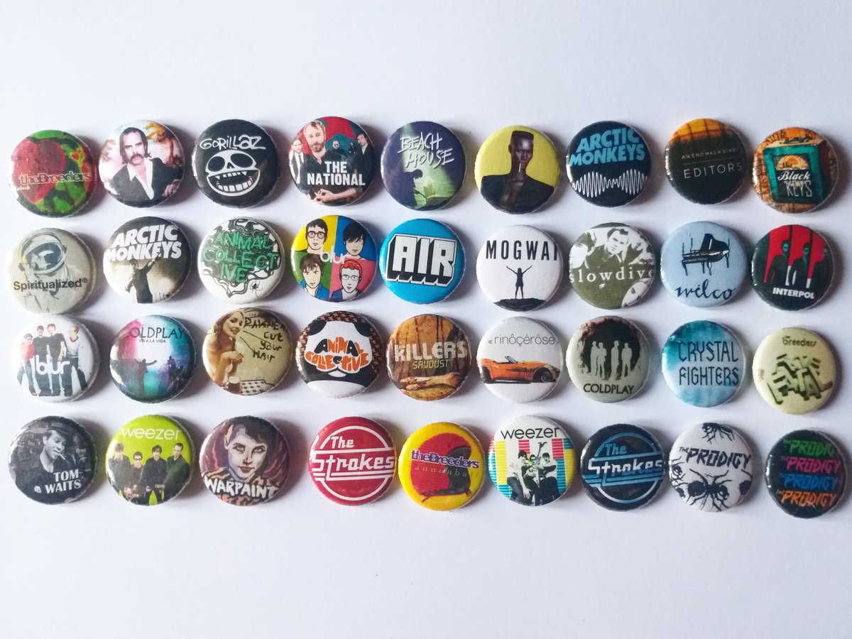 Catálogo propio con miles de diseños de grupos. Pregunta por tus bandas favoritas! 🎶😁
#breeders #spiritualized #blur #tomwaits #nickcave #arcticmonkeys #weezer #coldplay #gorillaz #animalcollective #pavement #warpaint #thenational #thestrokes #theprodigy #interpol #blackkeys