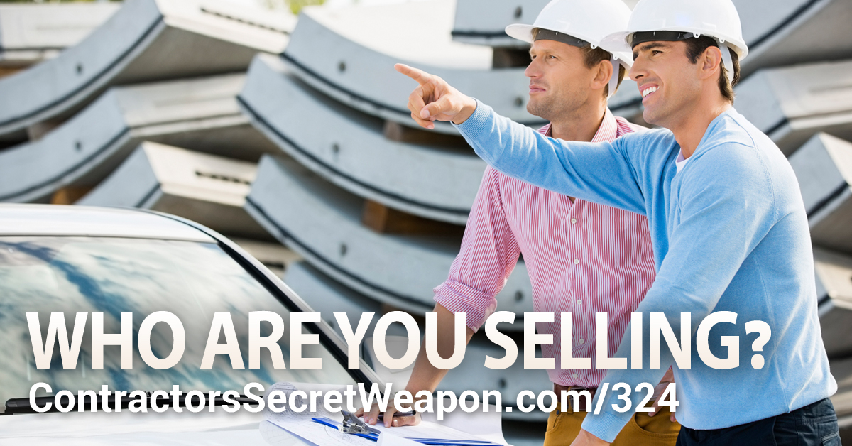 In today's episode, we show you how to get the low hanging fruit in your business to close more sales. contractorssecretweapon.com/csw-324-who-ar… #contractors #businessowner #plumbers #roofers #electrician #businessowners