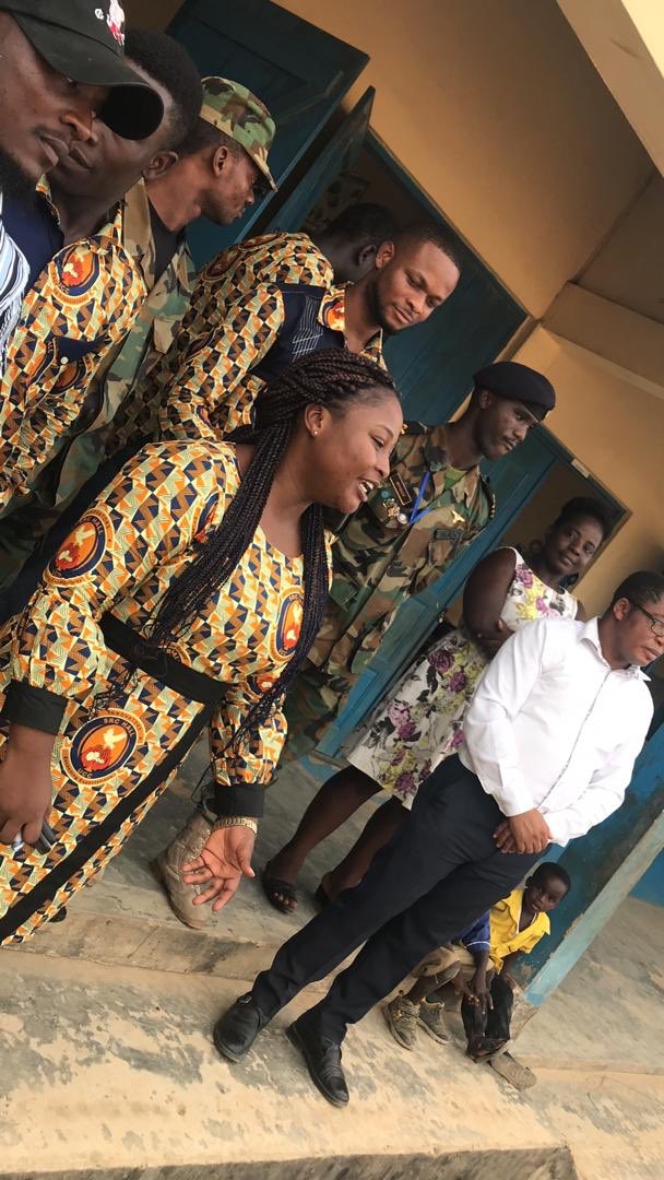 uccsrchall's tweet image. Shots from Novadona (Donation) at a basic school in the central region earlier today. #AFRONOVA