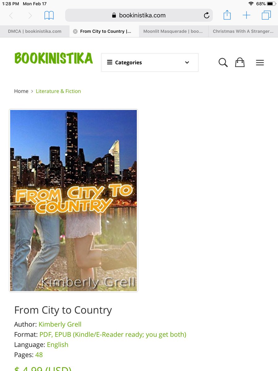 KimmieLovesLife's tweet image. 13 of my books were found pirated on this site! It’s best to investigate any authors you know or if you’re an author. This hinders on our income! #saveanauthor