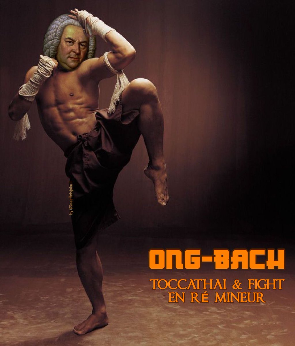 ONG-BACH : Toccathaï & Fight en Ré Mineur

#RetirezMoiPhotoshop #DansTonCulturel #Bach #OngBak #TonyJaa #Thailand