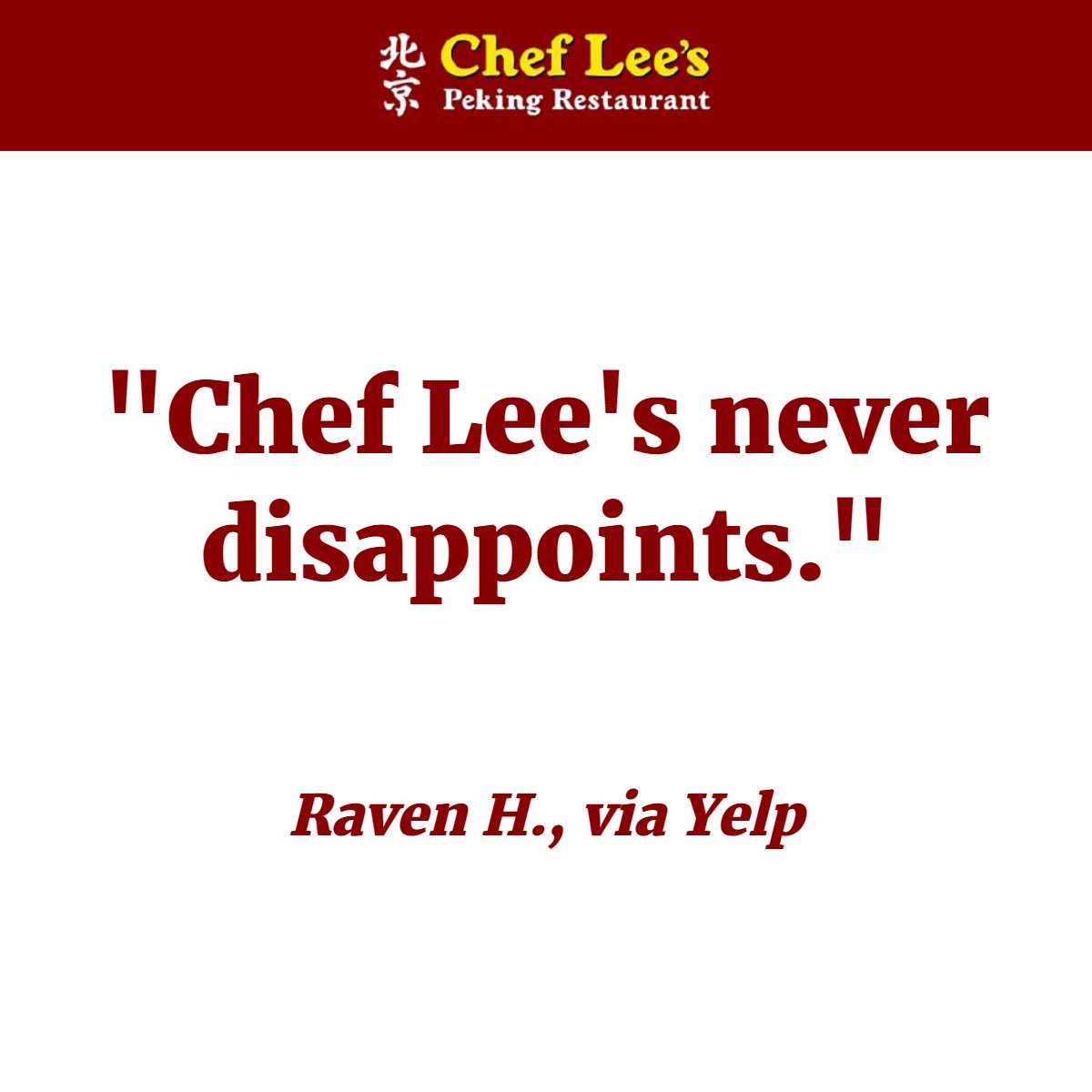 Chef Lee's tweet media