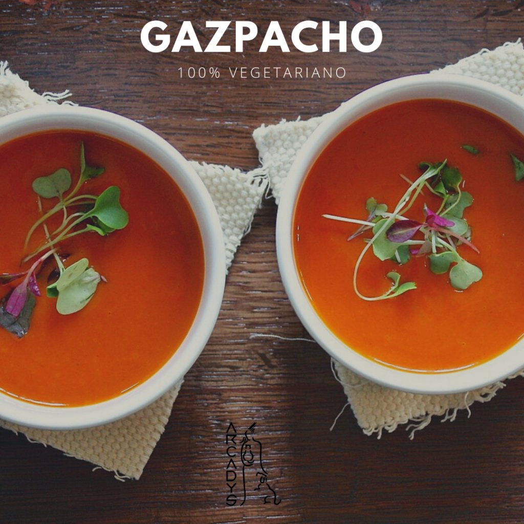 Receta vegetariana: Gazpacho - arcadys.org/receta-vegetar…