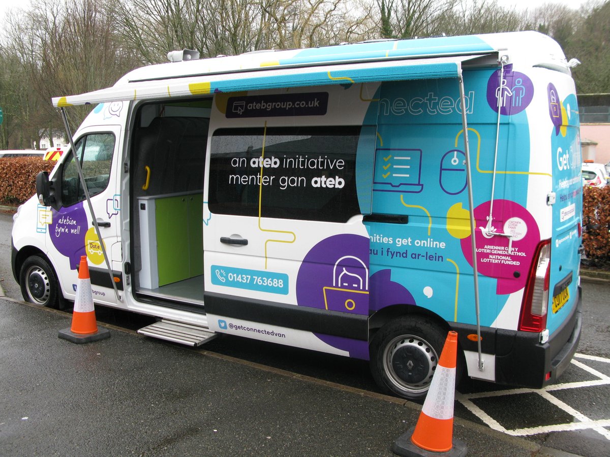 Looking forward to this event with <a href="/PCCInclusion/">Inclusion</a> <a href="/Pembrokeshire/">PembrokeshireCC</a> tomorrow in Fleming Crescent. Join us onboard Dot.e where we are teaming up with <a href="/NEA_UKCharity/">National Energy Action</a> to see if you could save money on your Utility bills. #communityday #CommunityMatters