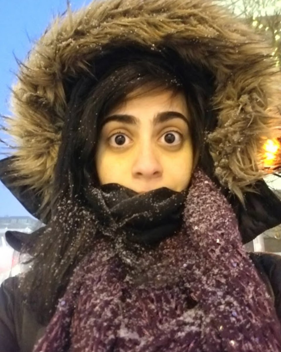getdowntown's tweet photo. We're happy to announce our first Grand Prize winner from this year's Conquer the Cold! Feriel won a gift card to @bivouacannarbor. She appreciates the bus system, too often getting cozy with her book and missing her stop. We appreciate you as you #OWNWINTER! https://t.co/yuGdCFdF9R