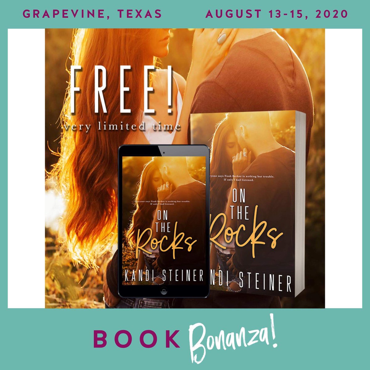 FREE BOOK ALERT: ON THE ROCKS BY BOOK BONANZA SPONSOR AUTHOR KANDI STEINER

On the Rocks by Book Bonanza Sponsor Author <a href="/KandiSteiner/">Kandi Steiner</a> is FREE for five days only! 

kandisteiner.com