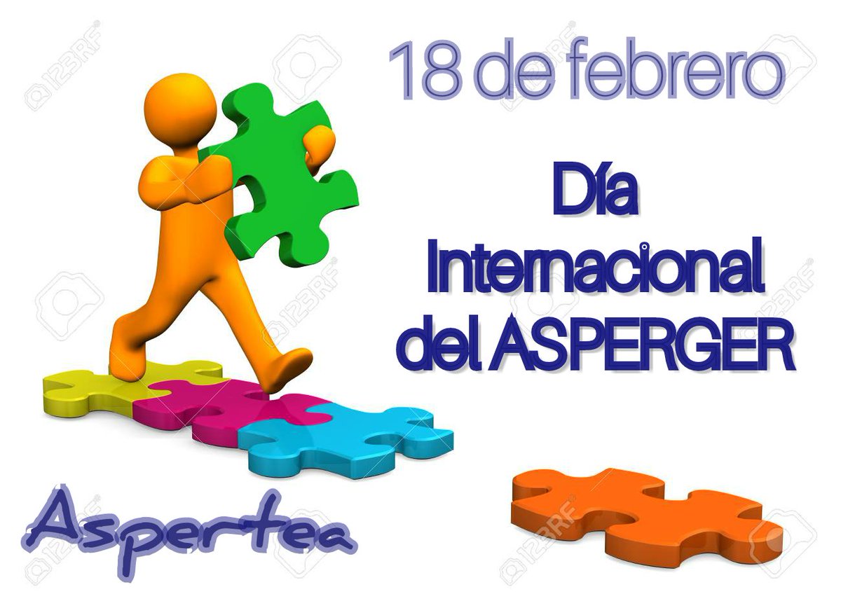 Mañana 18 de febrero es el día internacional del Asperger, ayúdanos a dar visibilidad!!
#asperger #diainternacionaldelasperger #TEA #autismo