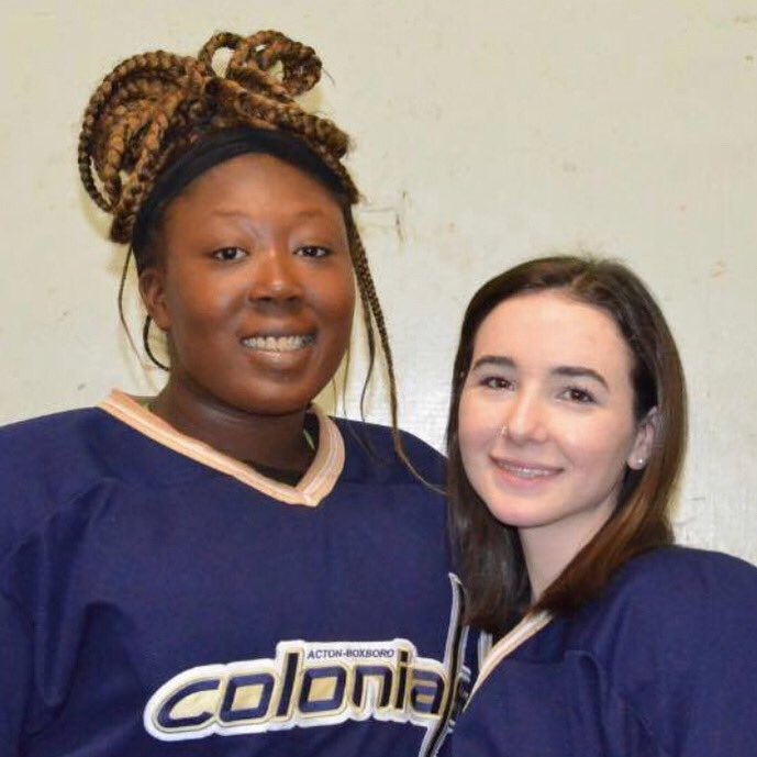 ABProjectGrad's tweet image. Girls hockey celebrated their seniors this past Saturday night. Congratulations to seniors Song and Madison!