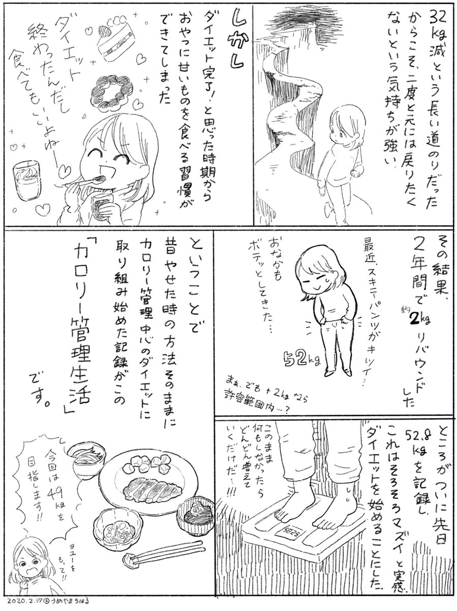 カロリー管理生活(12)

現在の体型とか
これを描き始めたきっかけとか。

#絵日記
#双極性障害 
#ダイエット 