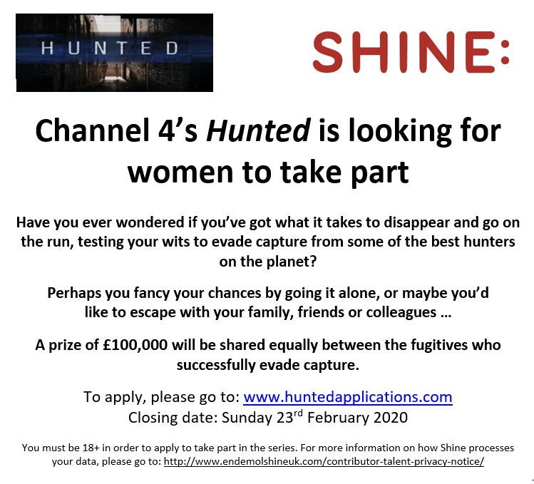 Hunted Take Part tweet media